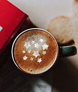 Sviatočné šablóny na kávu a pečivo, sada 12ks ST536